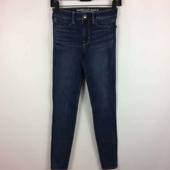 American Eagle Outfitters Denim - American Eagle Dark Wash High Rise Jegging Size 0